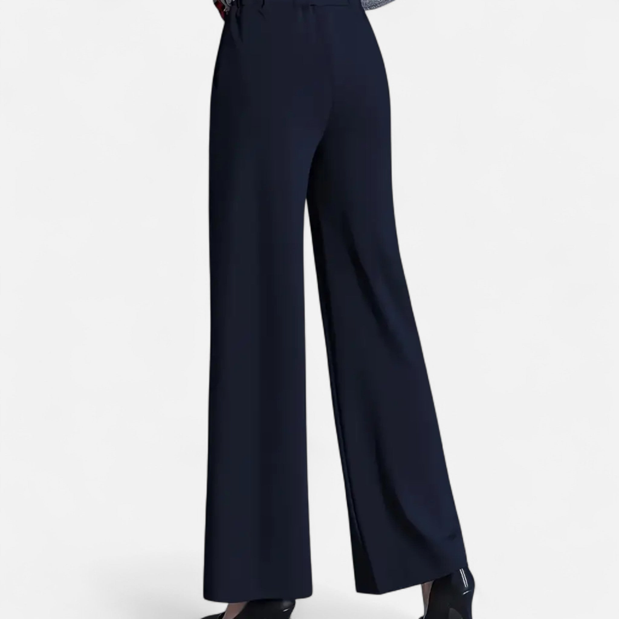 Valmonti | Women’s High-Waist Wide-Leg Trousers