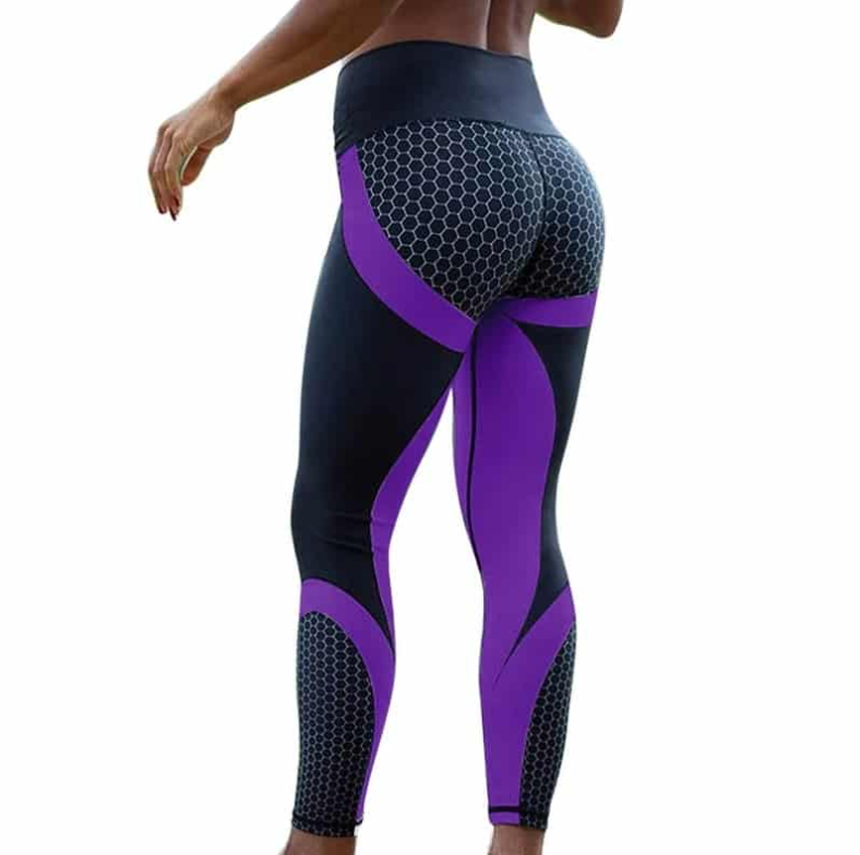 Women’s Printed Leggings High Waist Performance Gym Fit