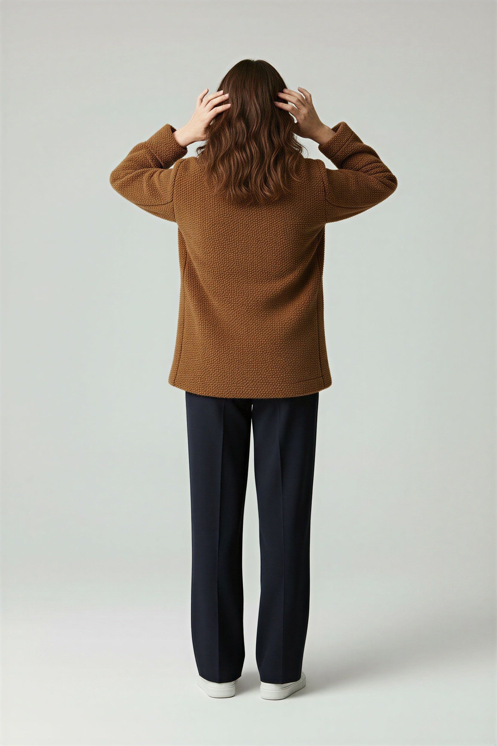 Women’s Soft Sherpa Winter Jacket – Warm Oversized Teddy Coat for Everyday Wear, Layered Looks and Comfort