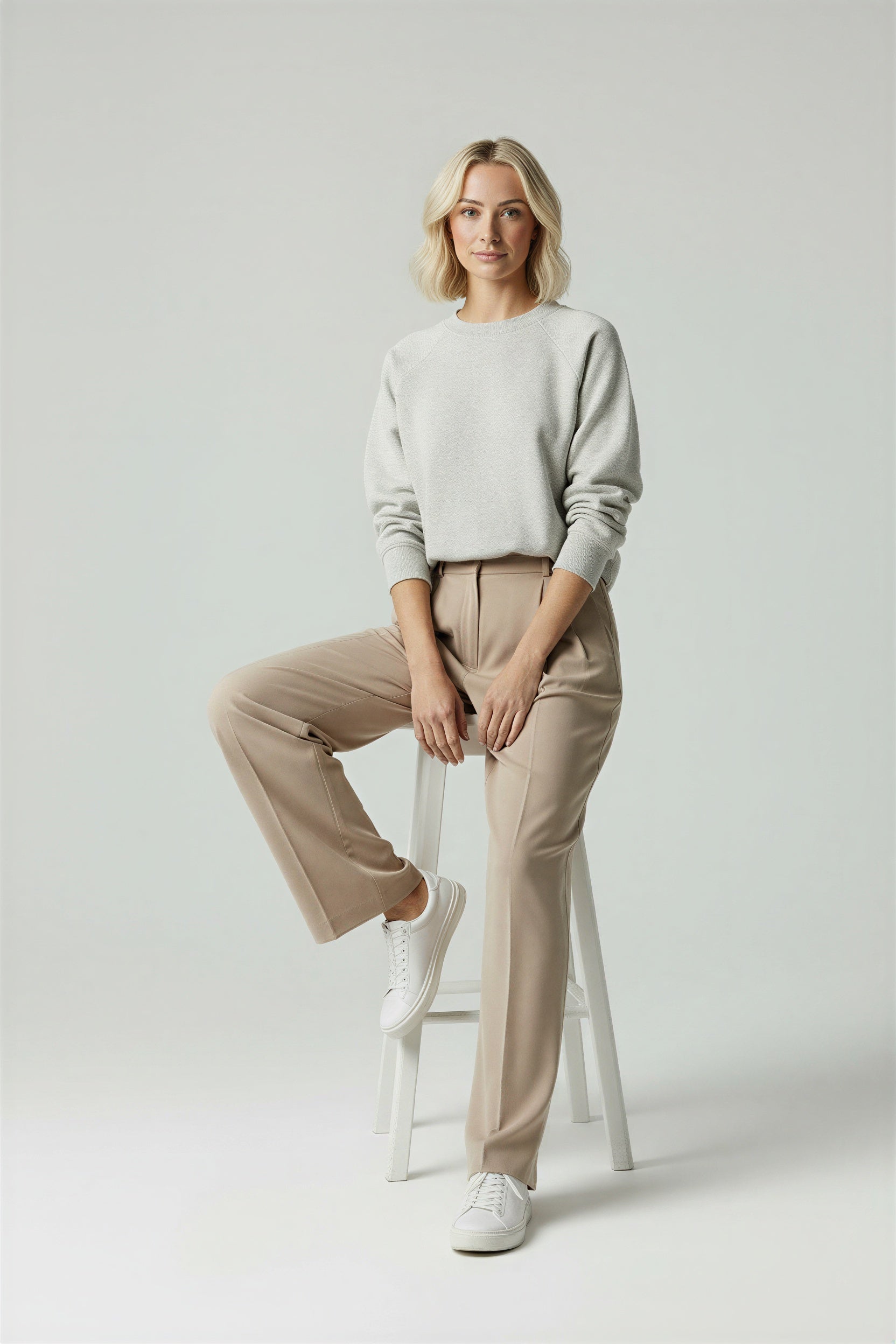 Women's All-Season Relaxed Wide Leg Lounge Trousers Comfortable Elegant Design