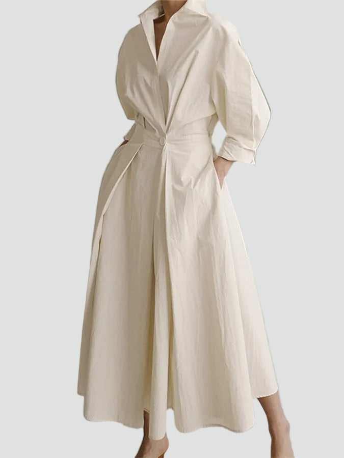 Rochie maxi structurată pentru femei, cu mâneci lungi, stil de seară