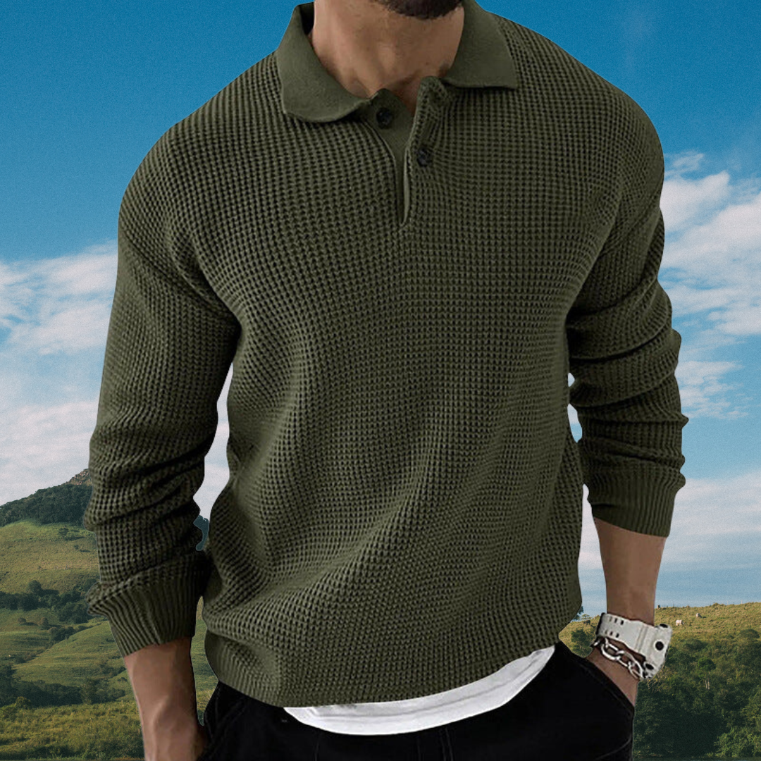 Maglione alla Moda da Uomo in Maglia per Comfort, Uso Quotidiano e Look Versatili