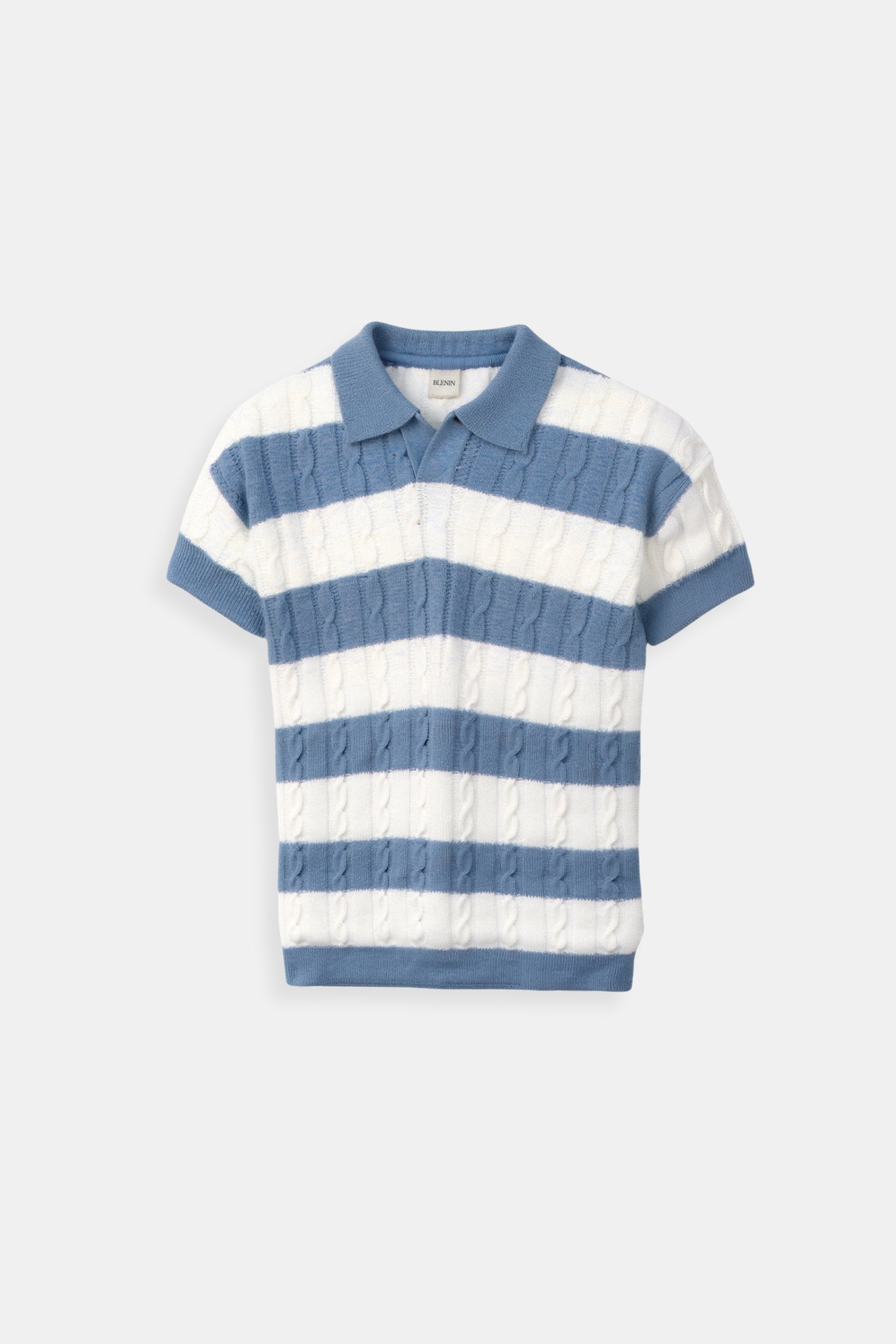 Stripet herrepoloshirt med korte ærmer – Sporty & Elegant