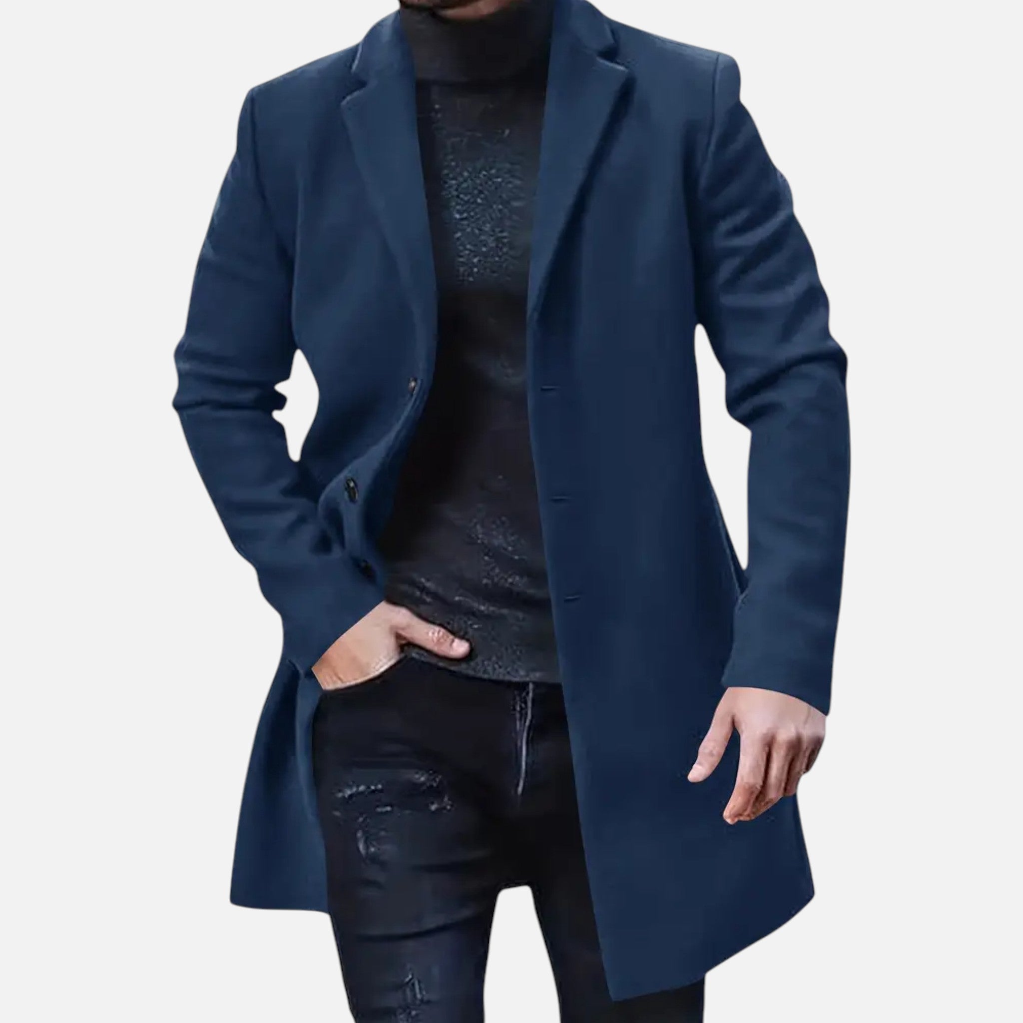 Valmonti | Men’s Classic Lapel Collar Jacket