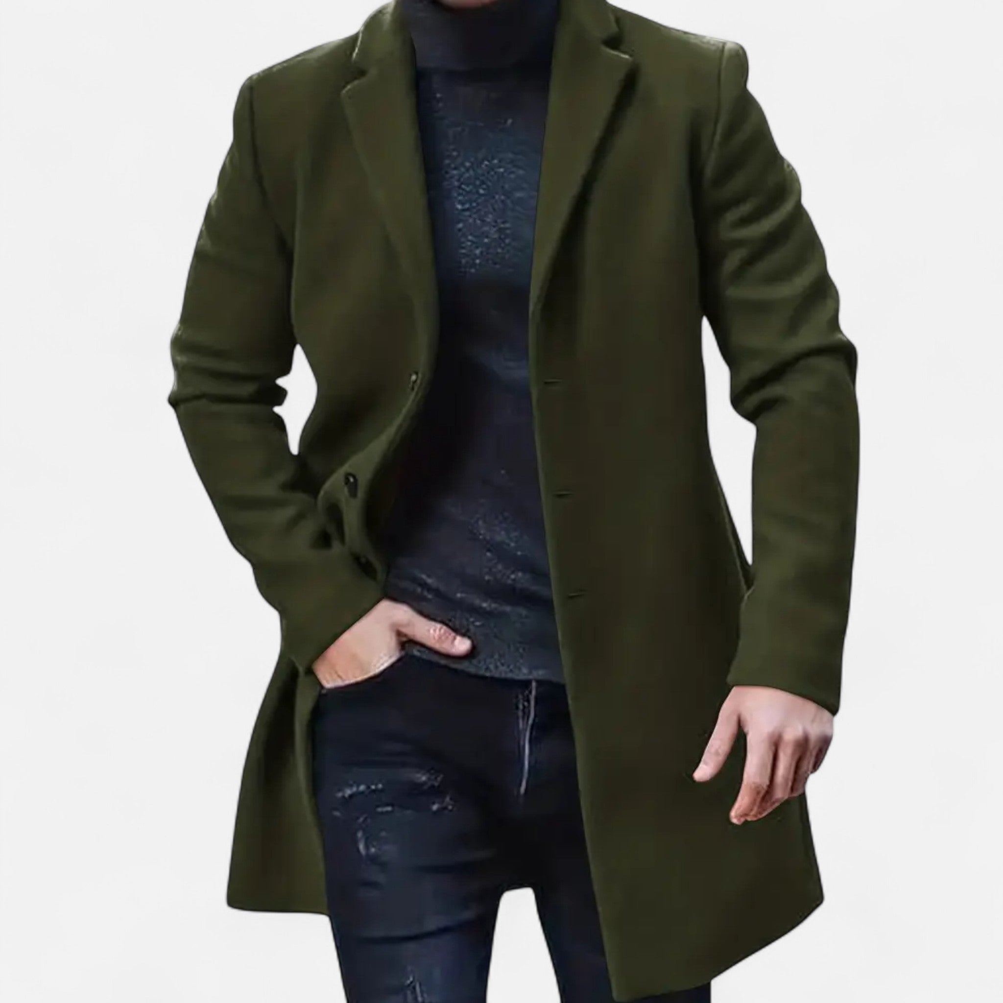 Valmonti | Men’s Classic Lapel Collar Jacket