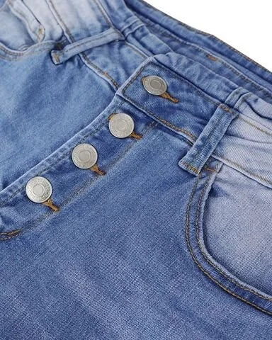 Pantalones de mezclilla elásticos para mujer – Ajuste delgado flexible, cómodos, para uso diario, modernos, casuales y elegantes