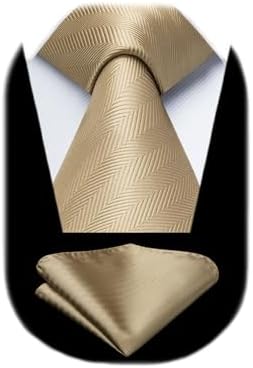 Men’s Textured Tie Set – Classic Formal Accessories for Weddings and Business