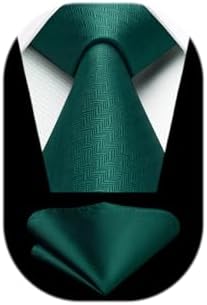 Men’s Textured Tie Set – Classic Formal Accessories for Weddings and Business