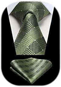 Men’s Textured Tie Set – Classic Formal Accessories for Weddings and Business