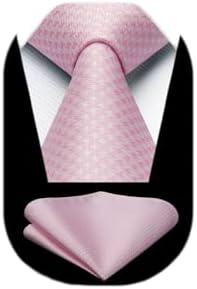 Men’s Textured Tie Set – Classic Formal Accessories for Weddings and Business