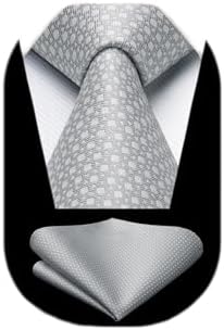 Men’s Textured Tie Set – Classic Formal Accessories for Weddings and Business