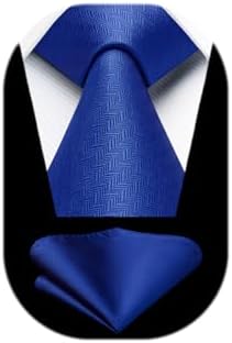 Men’s Textured Tie Set – Classic Formal Accessories for Weddings and Business