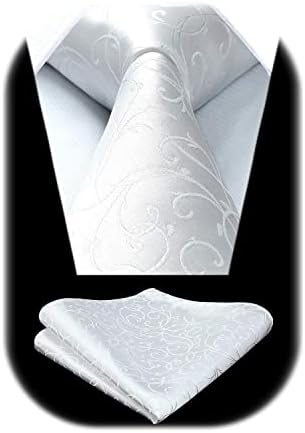 Pánská sada kravat s paisley žakárovým vzorem – elegantní formální doplňky na svatby a společenské události