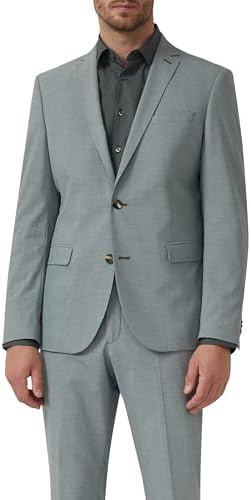 Men’s Fine-Weave Two-Piece Suit – Refined Tailoring for Business and Formal Events