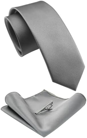 Conjunto de corbata slim para hombre: accesorios coordinados para eventos empresariales y formales