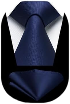 Men’s Textured Tie Set – Classic Formal Accessories for Weddings and Business