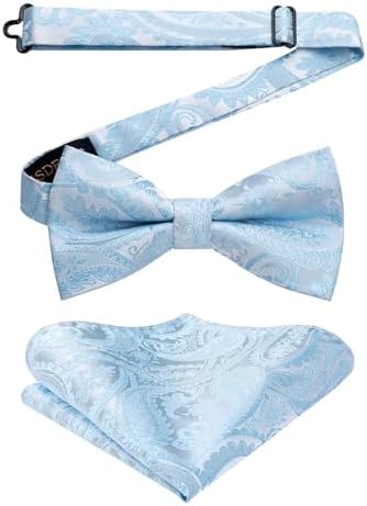 Herren-Paisley-Fliegenset – Stilvolle formelle Accessoires für Hochzeiten und Veranstaltungen