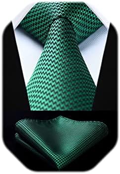 Men’s Textured Tie Set – Classic Formal Accessories for Weddings and Business