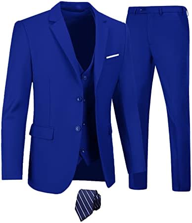Men’s Three-Piece Wedding Suit – Sleek Tailored Set for Business and Formal Events