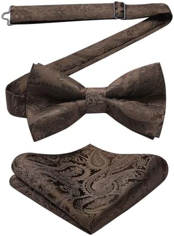 Herren-Paisley-Fliegenset – Stilvolle formelle Accessoires für Hochzeiten und Veranstaltungen