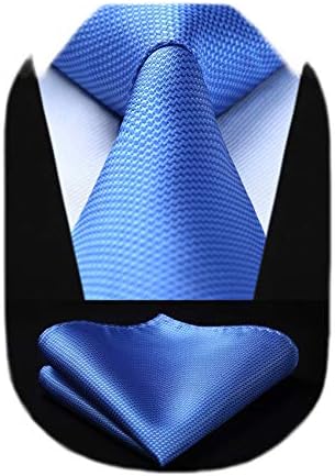 Men’s Textured Tie Set – Classic Formal Accessories for Weddings and Business