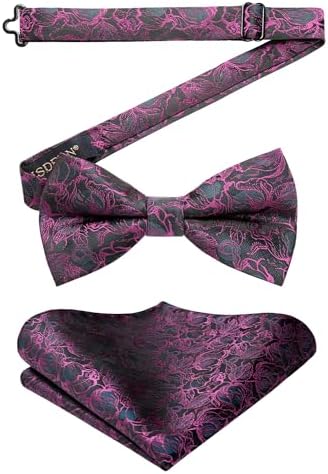 Herren-Paisley-Fliegenset – Stilvolle formelle Accessoires für Hochzeiten und Veranstaltungen
