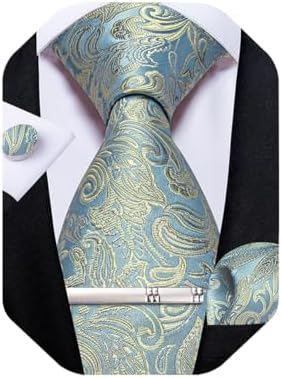Men’s Paisley Formal Tie Set – Refined Accessories for Weddings and Special Events