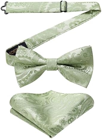 Herren-Paisley-Fliegenset – Stilvolle formelle Accessoires für Hochzeiten und Veranstaltungen