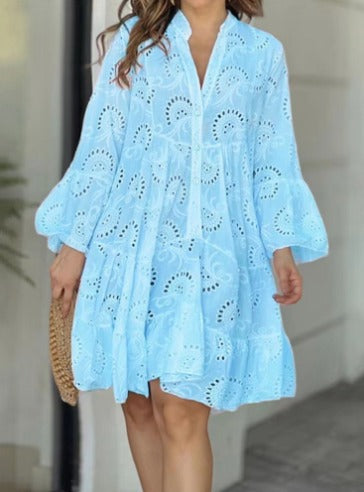 Women’s Summer Dress – Lightweight Breathable Comfortable Stylish Flowy Everyday Holiday Fit