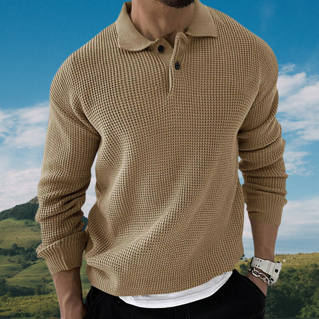 Maglione alla Moda da Uomo in Maglia per Comfort, Uso Quotidiano e Look Versatili