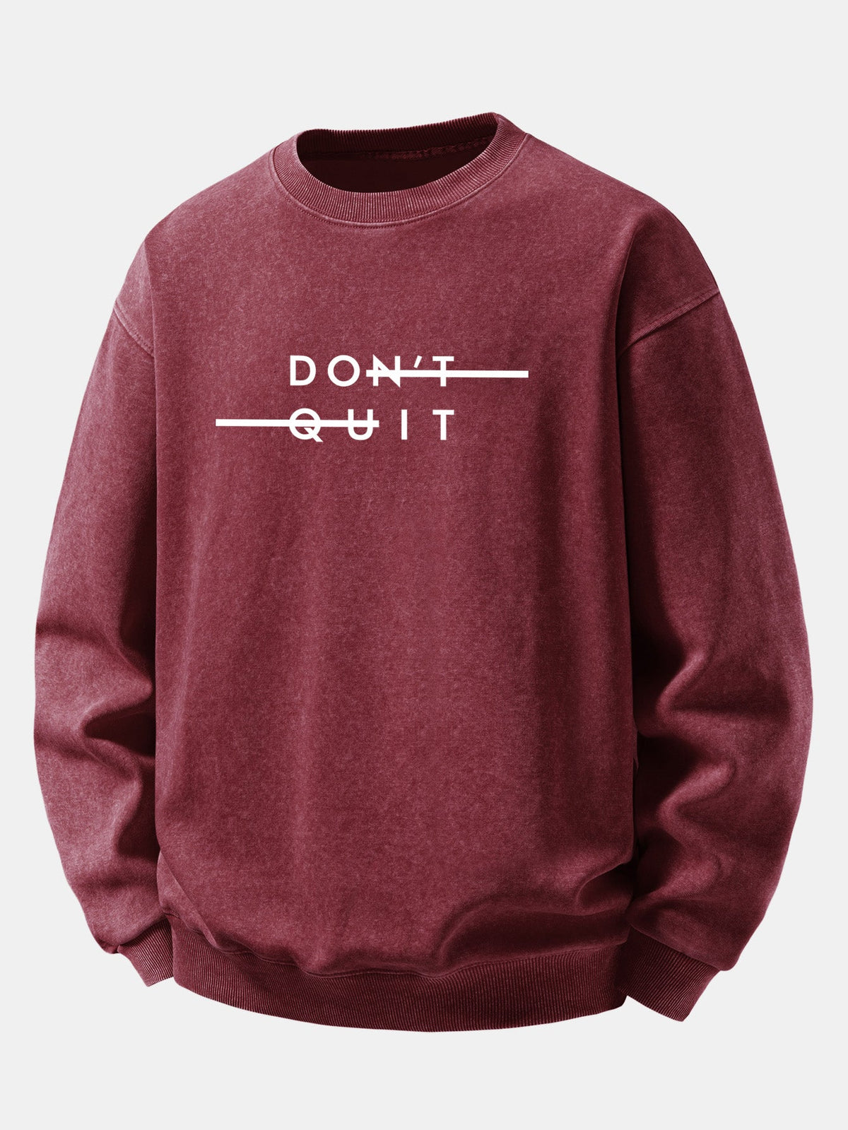 Bluză bărbătească vintage din bumbac prespălat, cu imprimeu frontal - croială lejeră, bluză streetwear cu guler rotund, pentru ținutele de zi cu zi