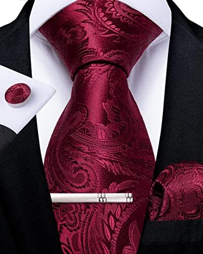 Men’s Paisley Formal Tie Set – Refined Accessories for Weddings and Special Events