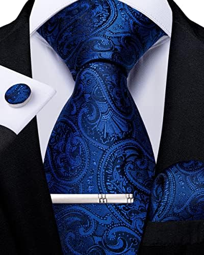 Men’s Paisley Formal Tie Set – Refined Accessories for Weddings and Special Events