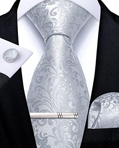 Men’s Paisley Formal Tie Set – Refined Accessories for Weddings and Special Events