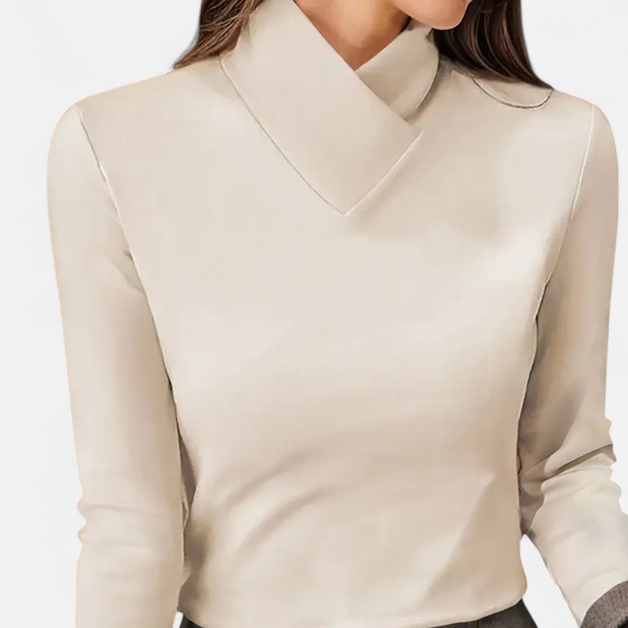 Valmonti | Women’s Criss-Cross Neck Blouse