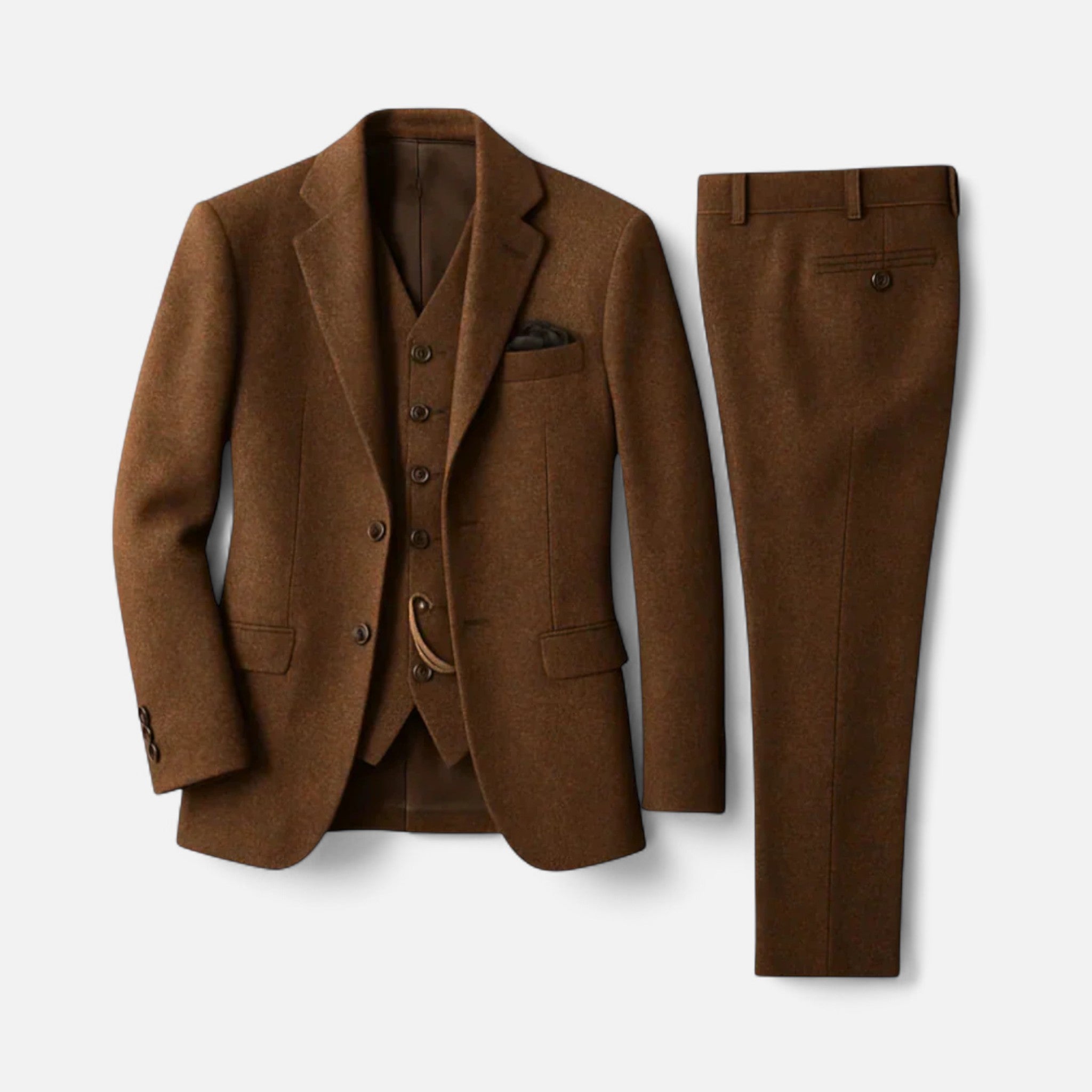 Valmonti | Men’s Vintage Three-Piece Suit
