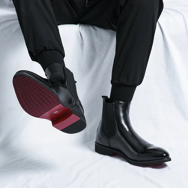 Stivali in pelle da uomo – Eleganti, resistenti, comodi, casual, calzature smart quotidiane