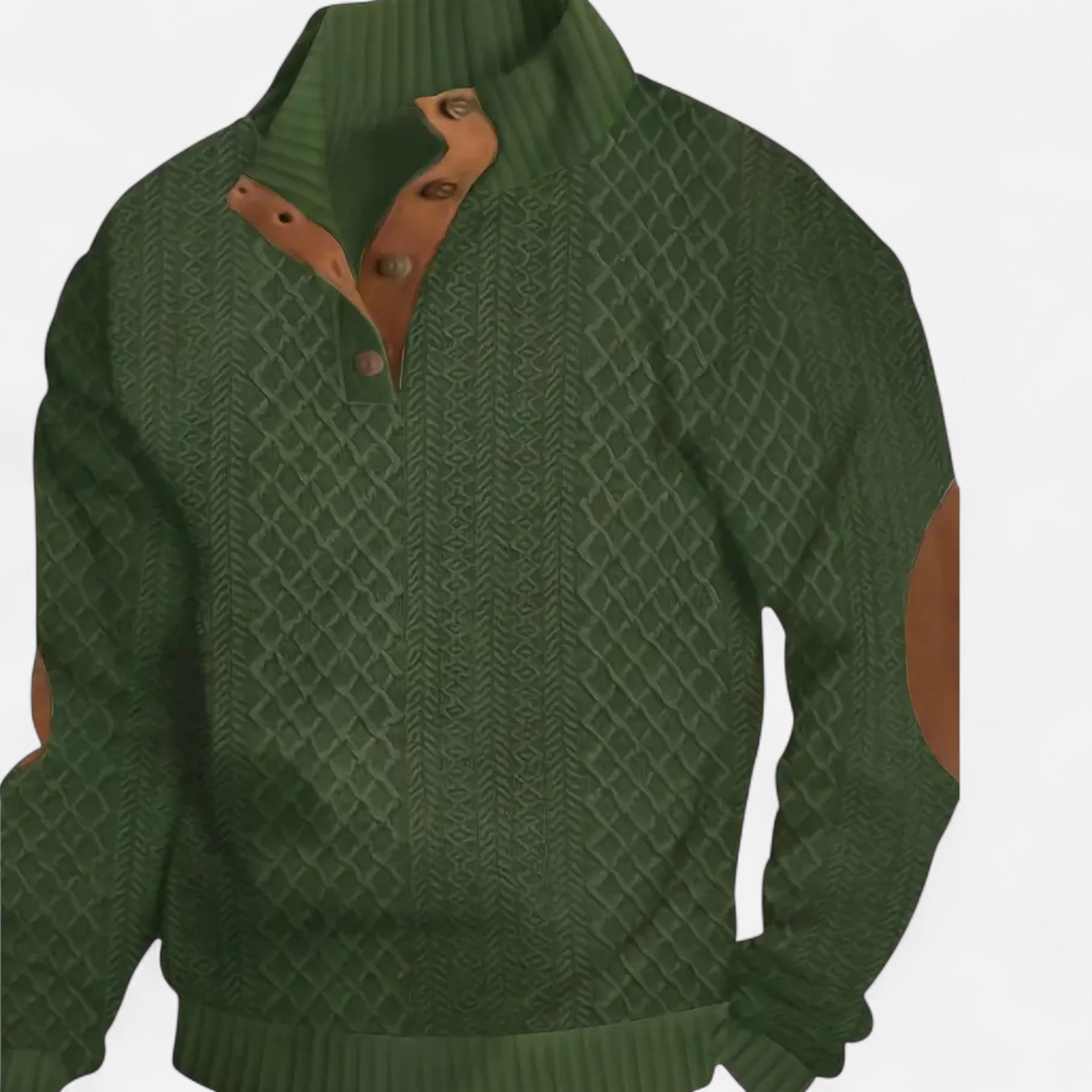 Valmonti | Men’s Classic Cable-Knit Sweater
