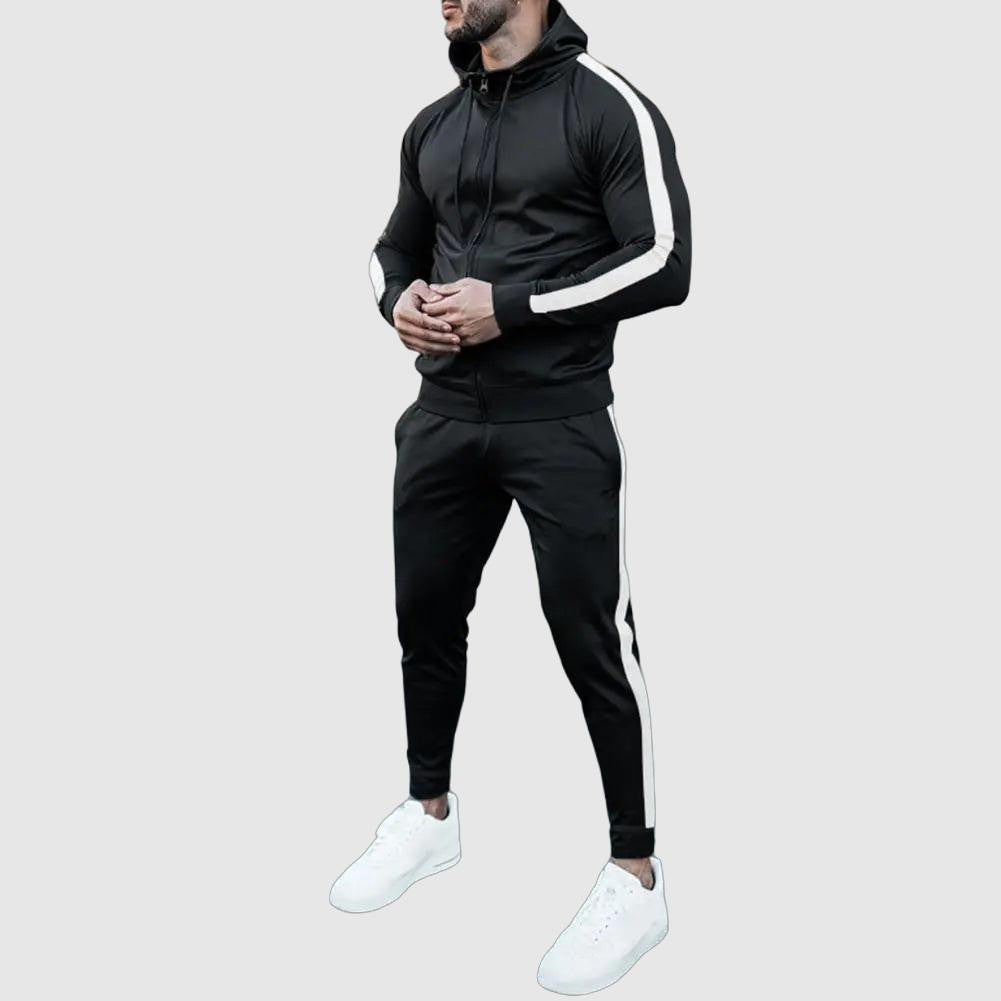 Men’s Tracksuit Set Timeless Style Comfortable Soft Fabric Casual Sportswear Complete Outfit