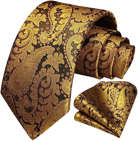 Pánská sada květované paisley kravaty – elegantní formální doplněk na svatby a společenské události