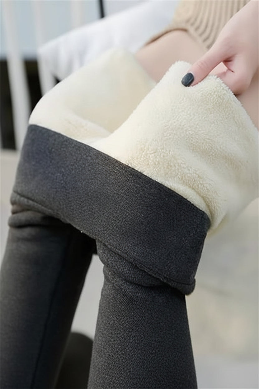 Thermolegging voor dames met fleecevoering – warme stretchlaag voor winterse dagen