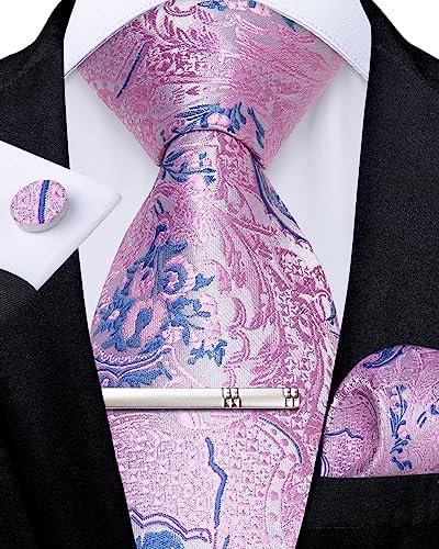 Men’s Paisley Formal Tie Set – Refined Accessories for Weddings and Special Events