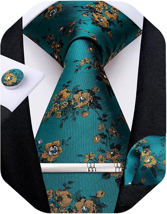 Men’s Paisley Formal Tie Set – Refined Accessories for Weddings and Special Events