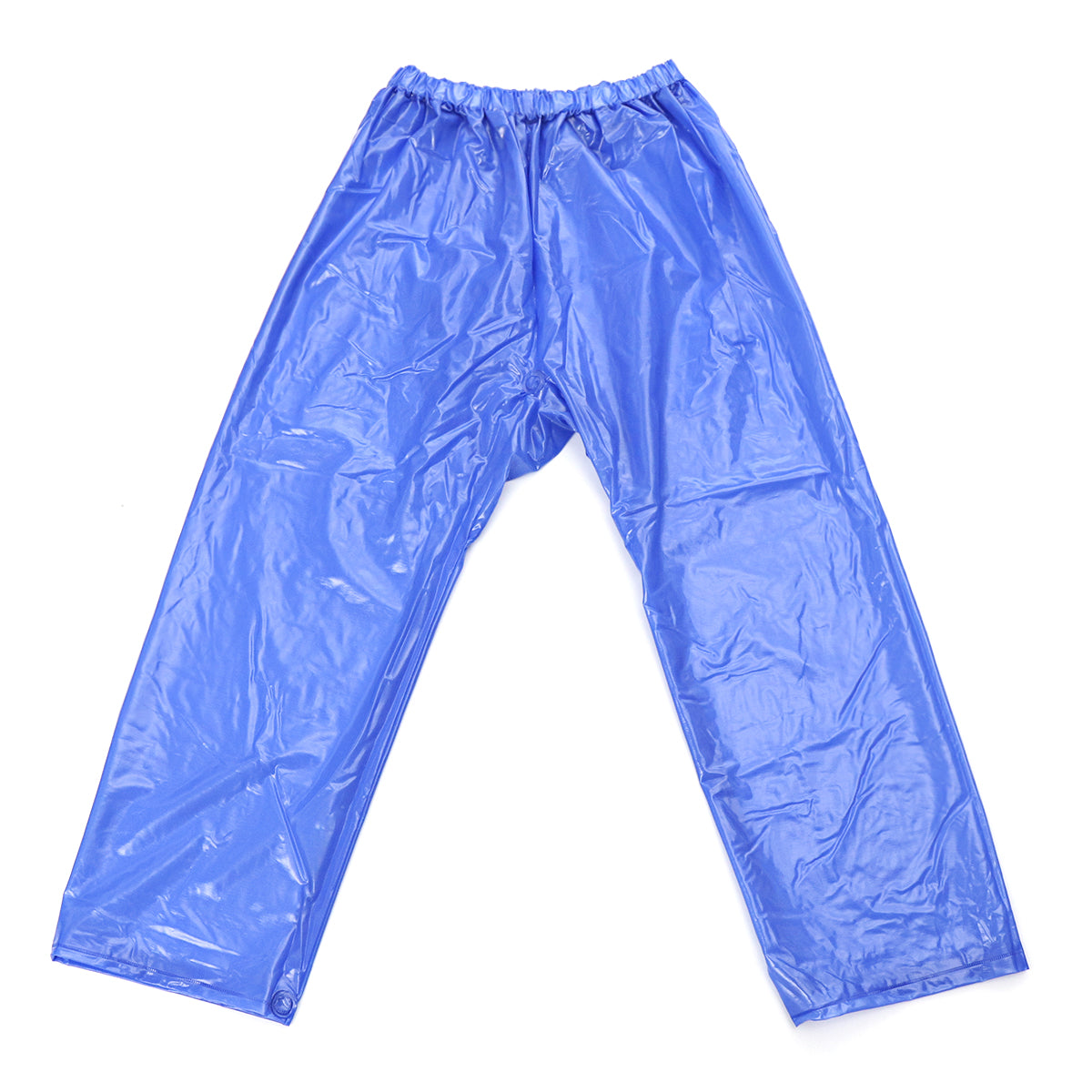 Men’s Waterproof Rain Trousers – Lightweight Windproof Overpants with Elastic Waist for Outdoor Activities