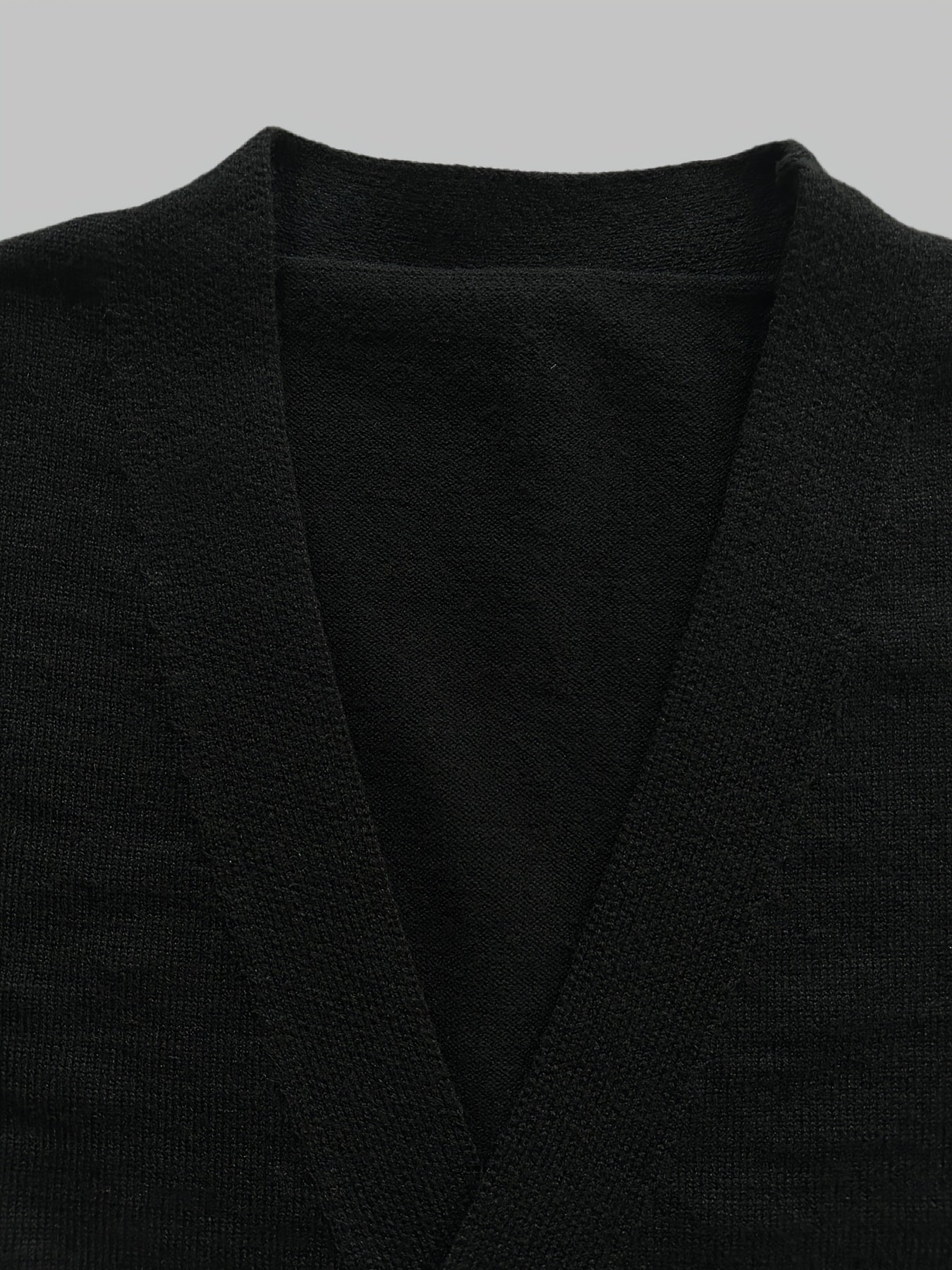 Cardigan Uomo in Lana con Bottoni – Maglia Artigianale a Vestibilità Regolare