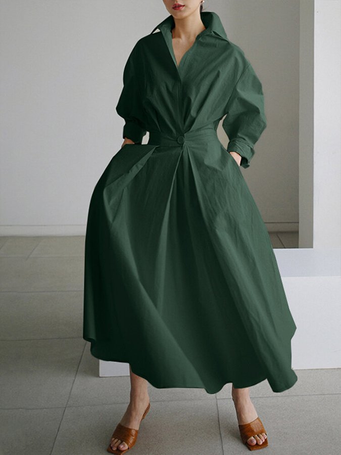 Rochie maxi structurată pentru femei, cu mâneci lungi, stil de seară