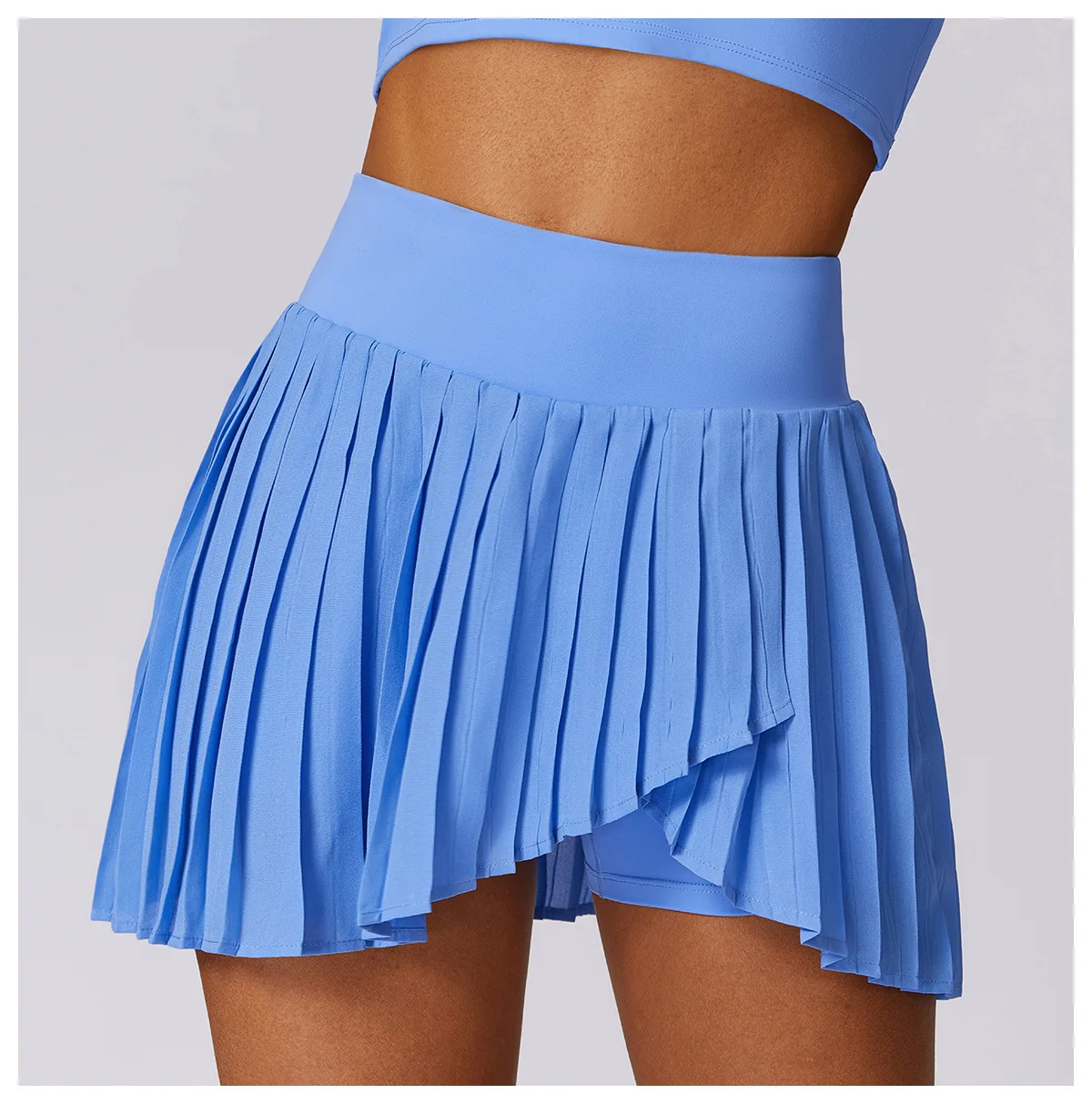 Women’s Pleated Tennis Skort – High-Waisted Active Style for Training and Court Wear