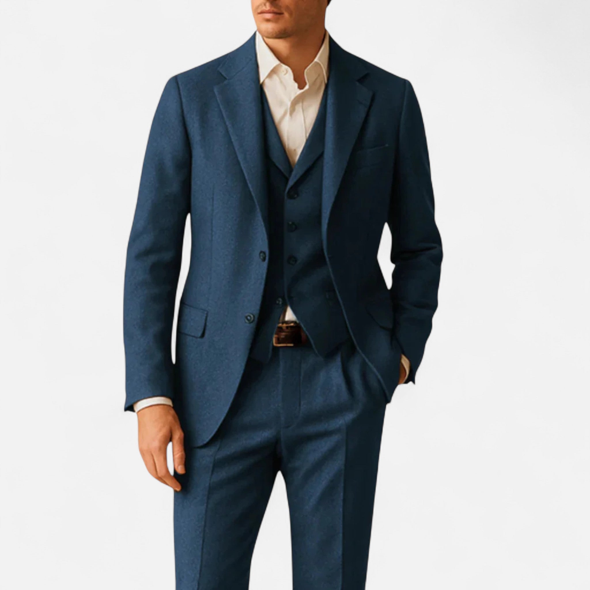 Valmonti | Men’s Vintage Three-Piece Suit