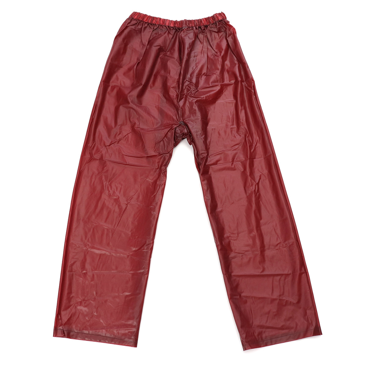 Men’s Waterproof Rain Trousers – Lightweight Windproof Overpants with Elastic Waist for Outdoor Activities