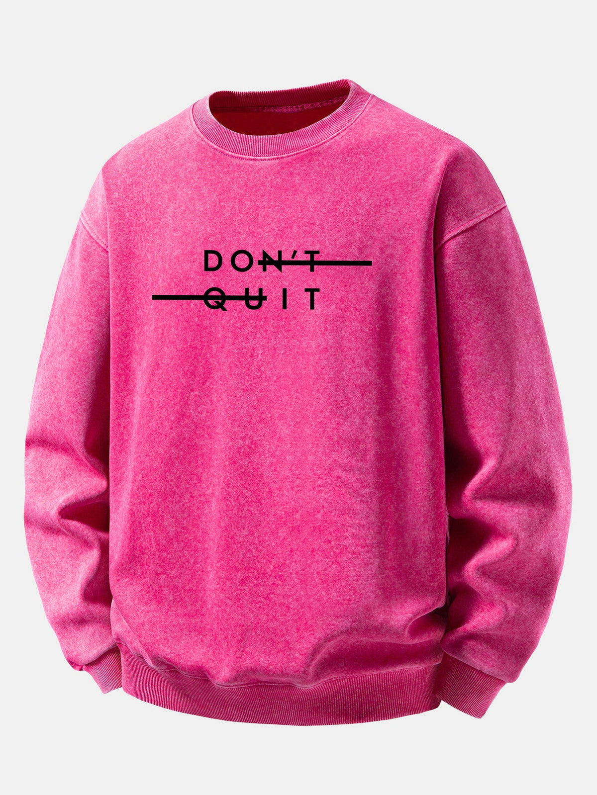 Bluză bărbătească vintage din bumbac prespălat, cu imprimeu frontal - croială lejeră, bluză streetwear cu guler rotund, pentru ținutele de zi cu zi